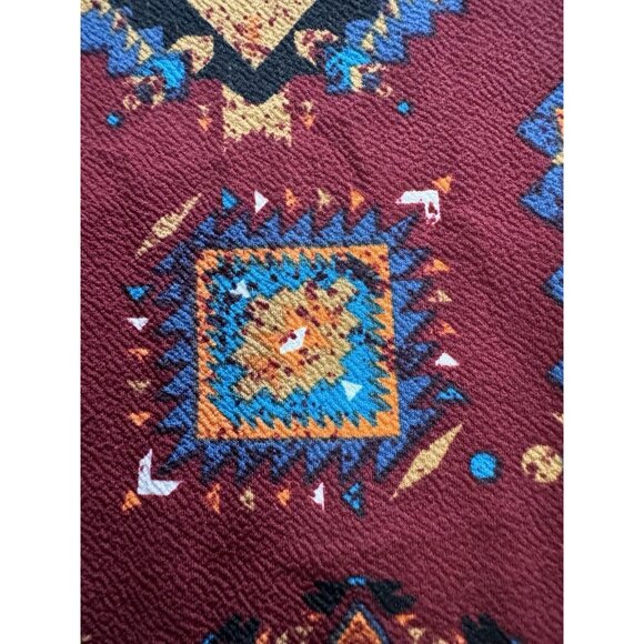 LuLaRoe Womens Size Large Skirt Spun Polyester Aztec Western Colorful Country - Picture 7 of 10